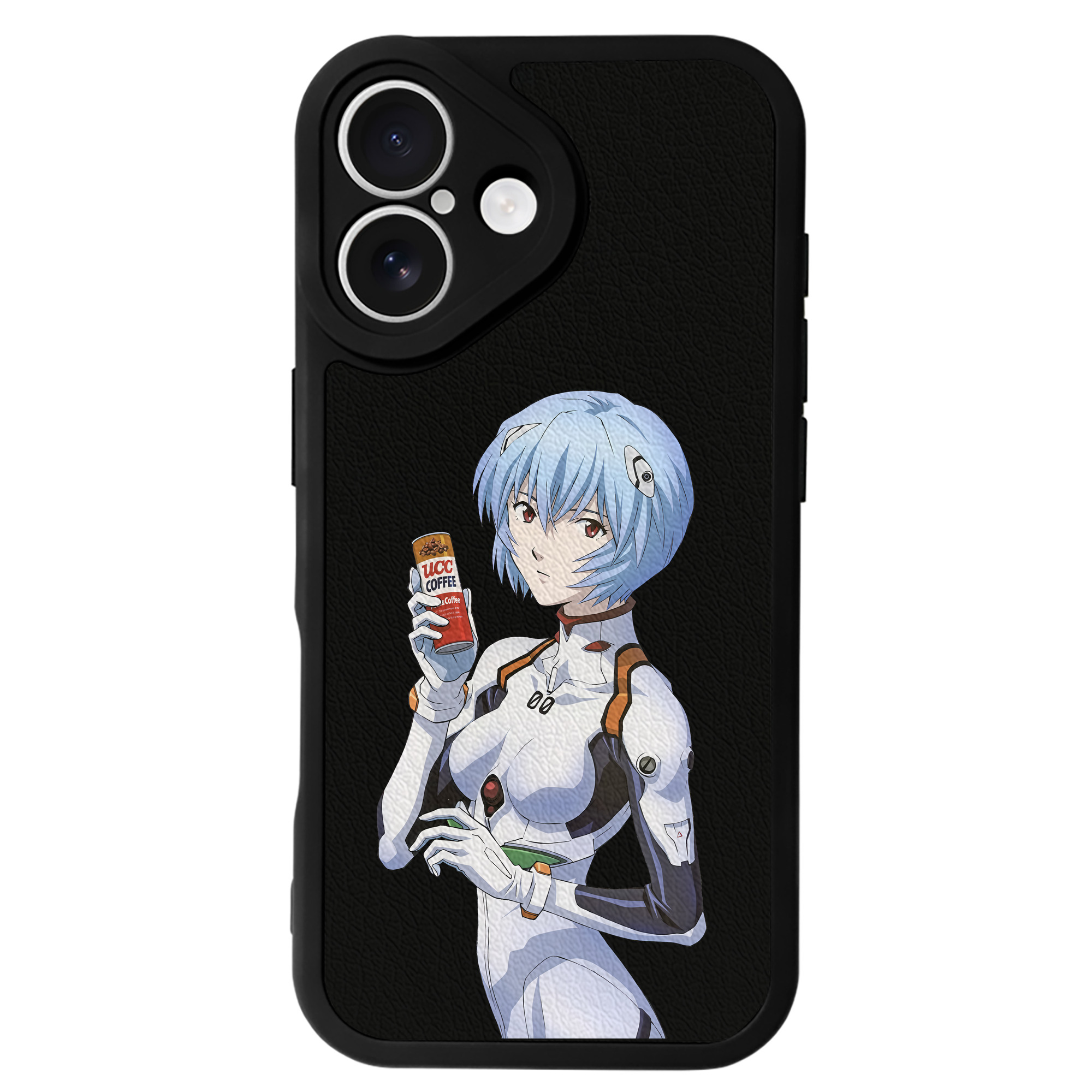 （画像用） EVA 新世紀エヴァンゲリオン 【iPhone 16シリーズ対応】シリコンスマホケース（レザー調） 材質：シリコン